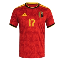 Camiseta Bélgica Charles De Ketelaere #17 Primera Equipación Replica Mundial 2026 mangas cortas